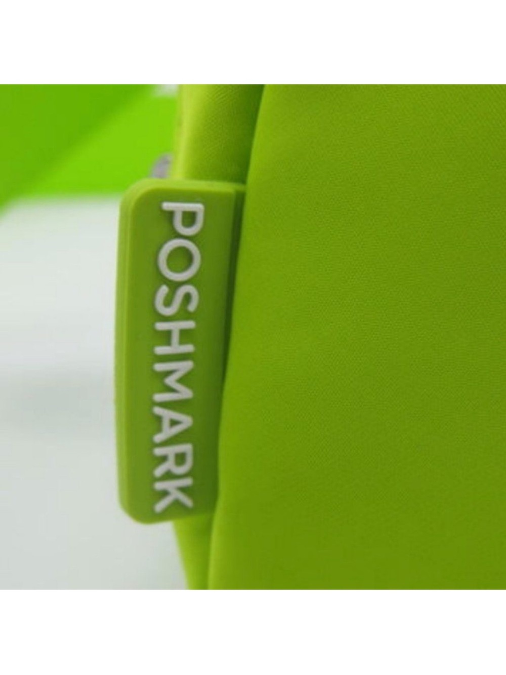 Poshmark Branded Neon Green Women's Belt Bag - Lightweight Waist Pack - Picture 3 of 3